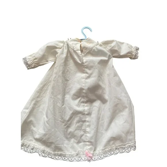 Vintage 1950s? Doll Nightgown + Dress Set of 2